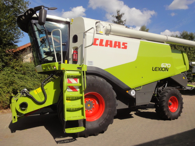 Claas Lexion 670 Claas Lexion 670