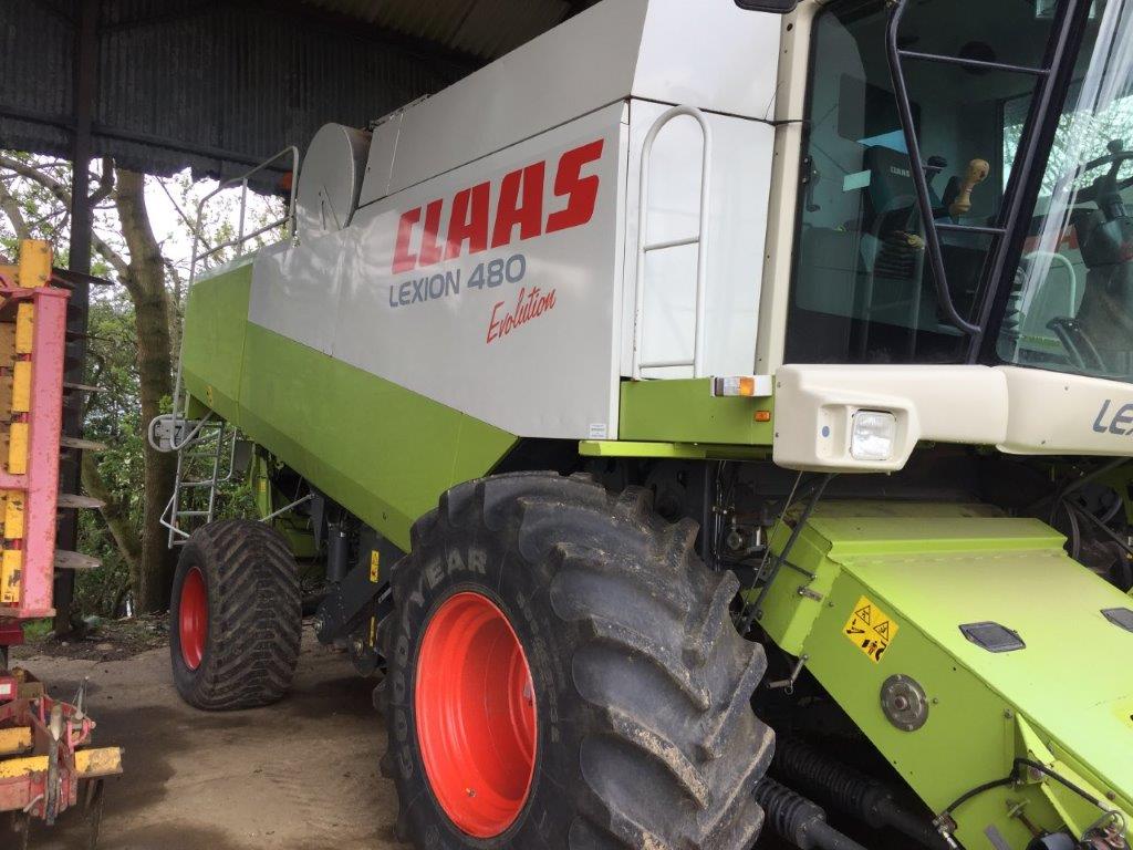 Claas Lexion 480 Evolution Claas Lexion 480 Evolution