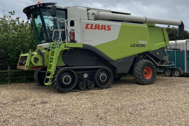 Claas Lexion 760 TT Claas Lexion 760 TT