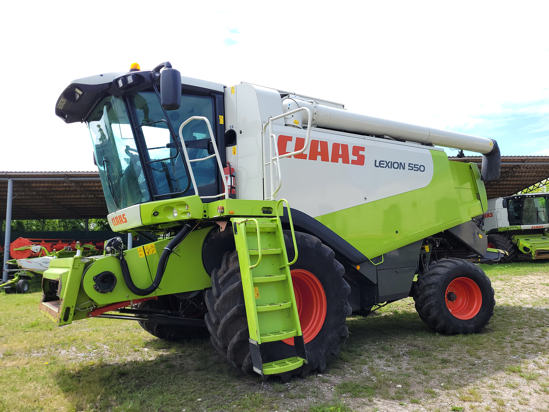 Claas Lexion 550 Claas Lexion 550
