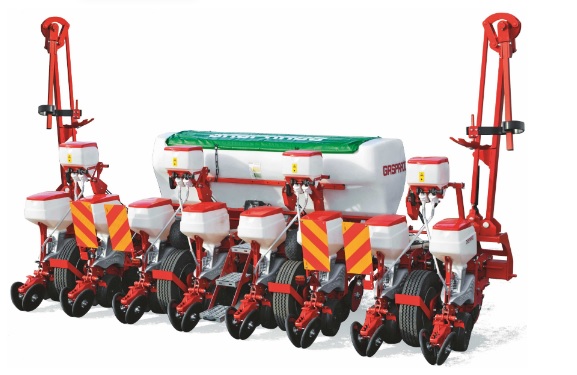 Причіпна просапна сівалка з внесенням міндобрив та електроприводом висівних апаратів Maschio Gaspardo Renata 8 Isotronic Причіпна просапна сівалка з внесенням міндобрив та електроприводом висівних апаратів Maschio Gaspardo Renata 8 Isotronic