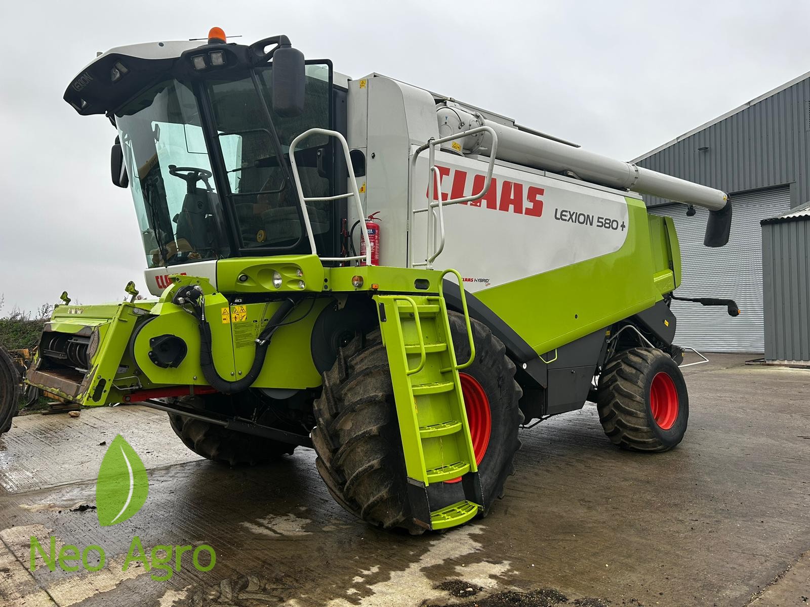 Claas Lexion 580 + Claas Lexion 580 +