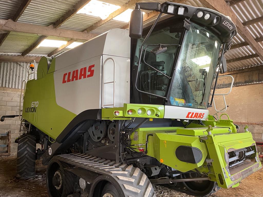 Claas Lexion 670 TT Claas Lexion 670 TT
