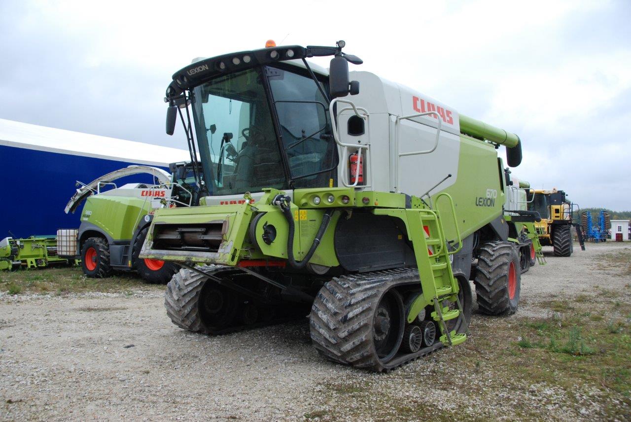 Claas Lexion 670 TT Claas Lexion 670 TT