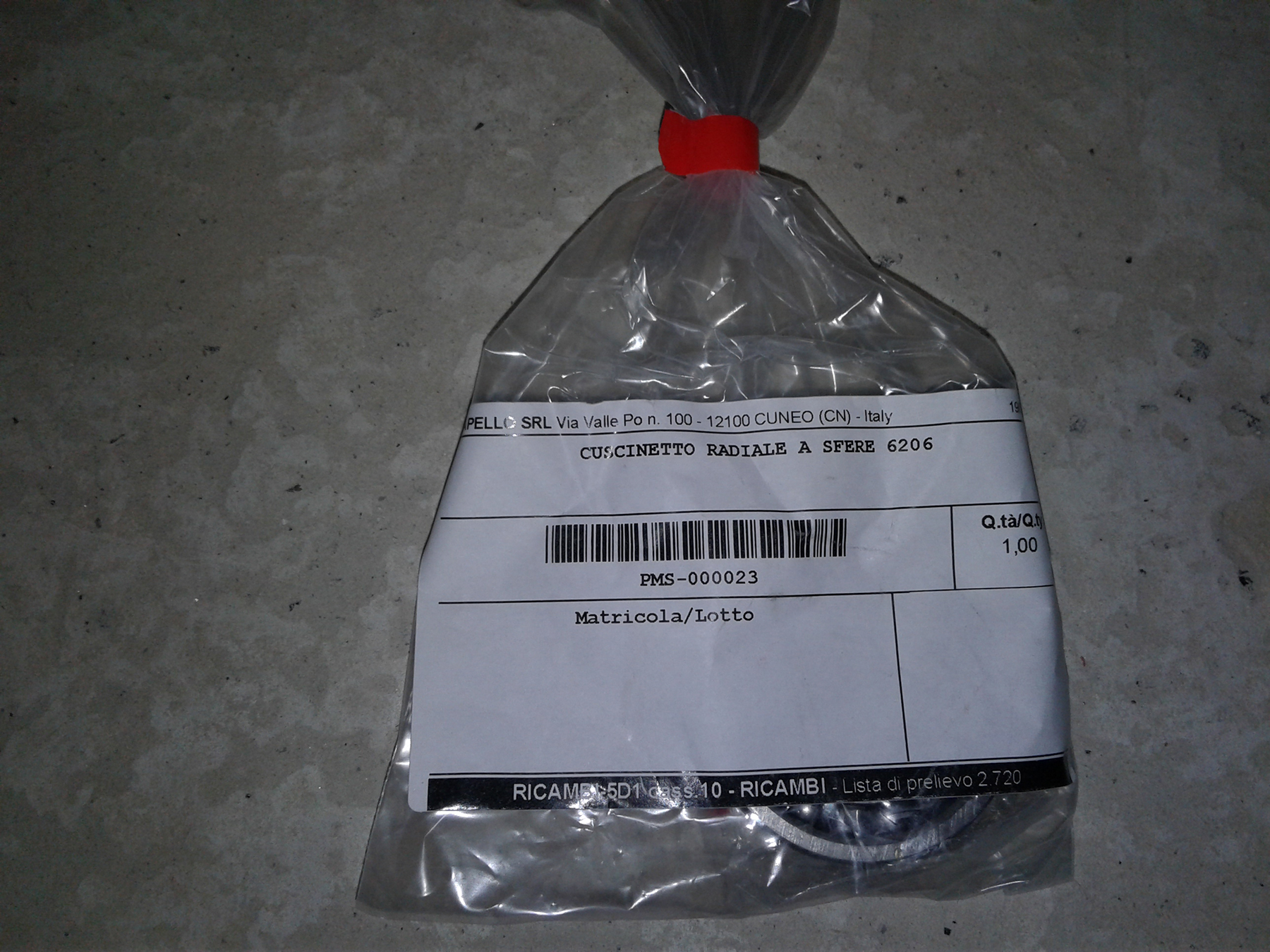 04501300 / PMS-000023 Підшипник кульковий кукурудзяної жатки Capello 04.5013.00 / PMS-000023