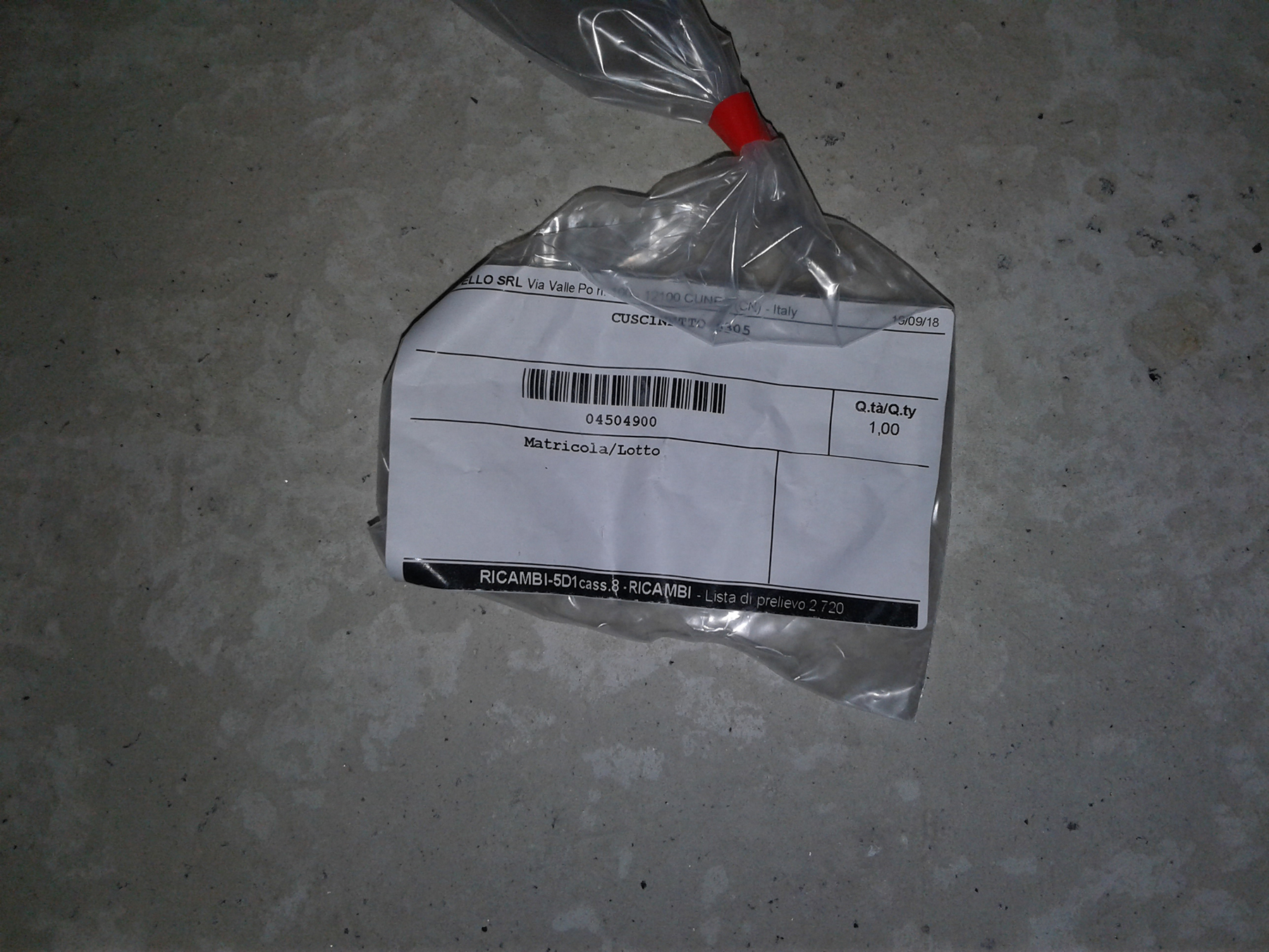 04504900 Підшипник кукурудзяної жатки Capello 04.5049.00