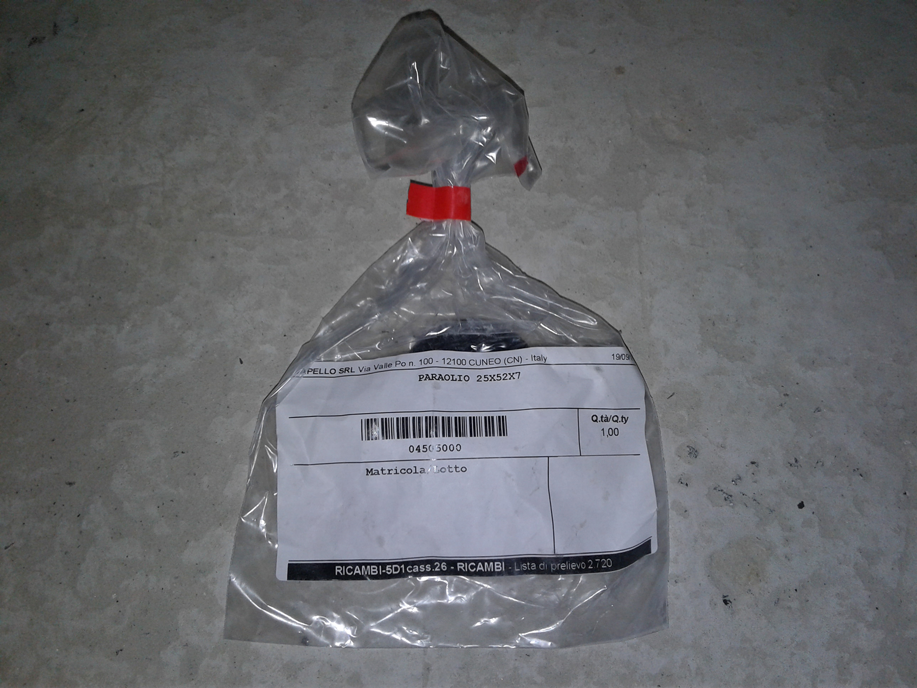 04505000 Сальник кукурудзяної жатки Capello 04.5050.00