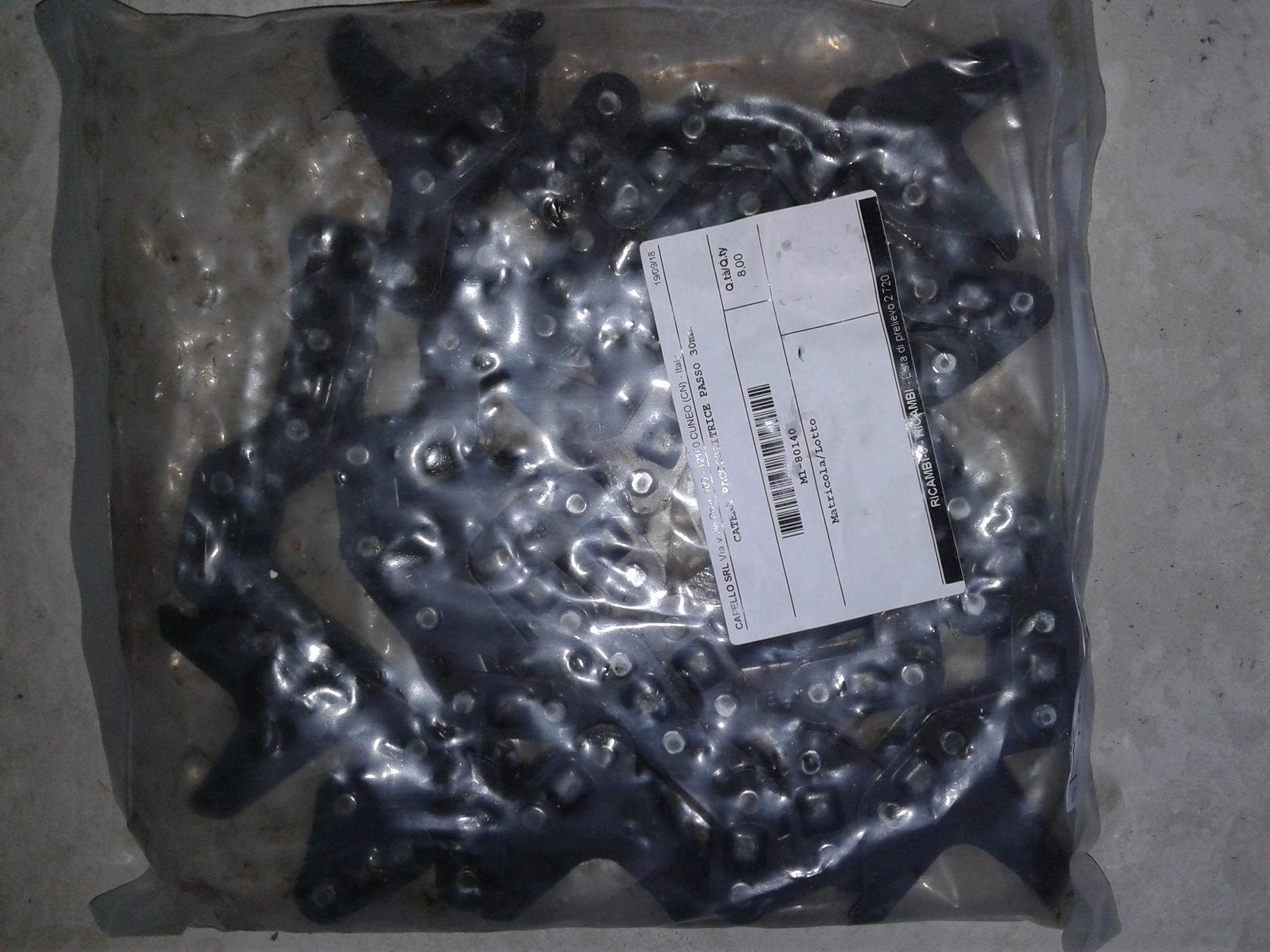 M1-80140 Ланцюг дільника кукурудзяної жатки Capello M1-80140