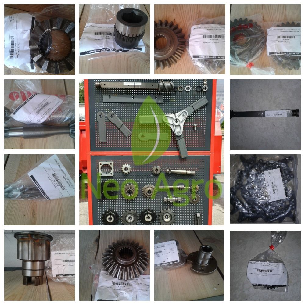 Запасні частини до кукурудзяних жаток Capello Quasar та соняшникових жаток Capello Helianthus