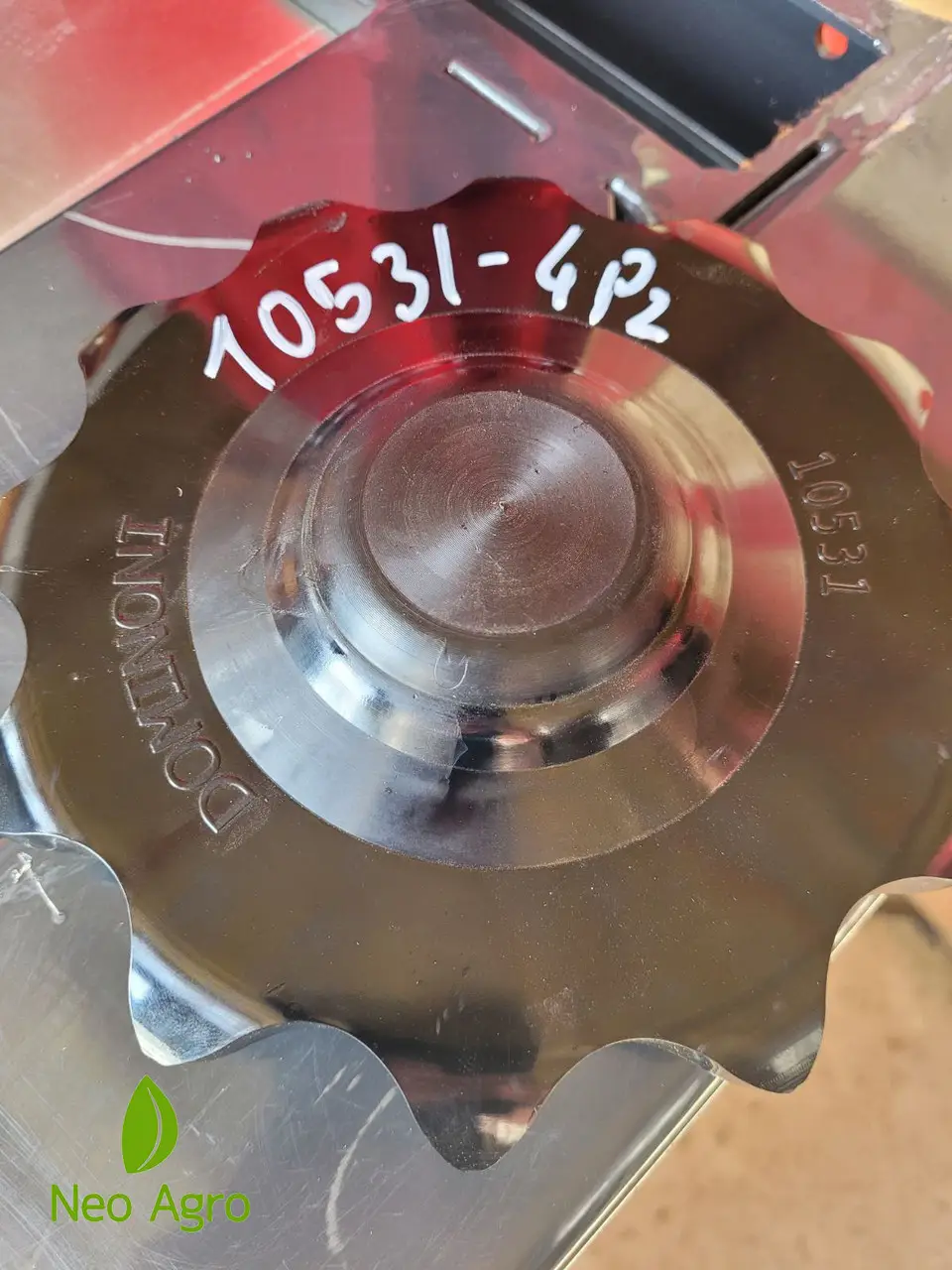 10531 Зірочка натяжна кукурудзяної жатки DOMINONI ROCK 10531 Зірочка натяжна кукурудзяної жатки DOMINONI ROCK