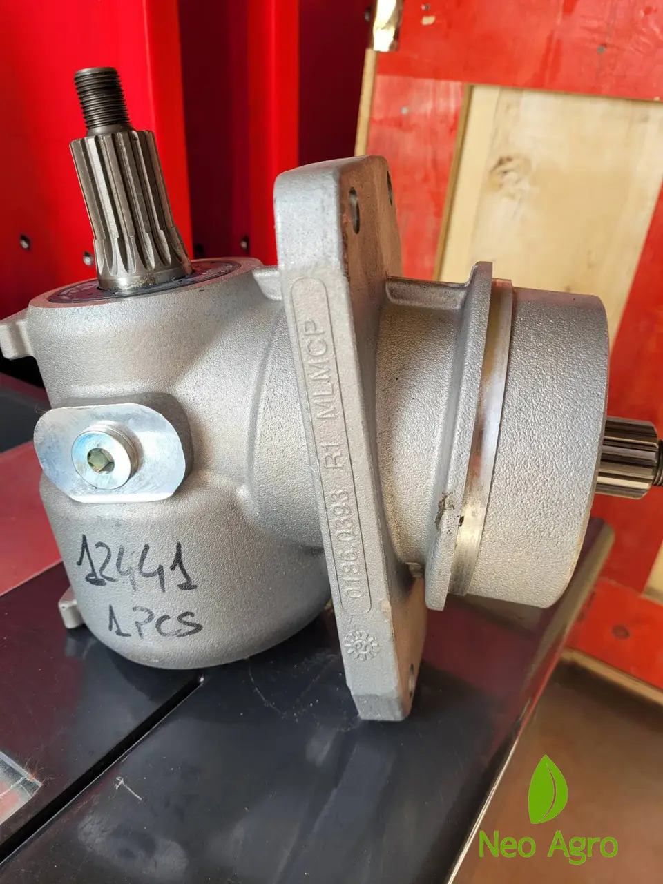 12441 Редуктор подрібнювача кукурудзяної жатки DOMINONI ROCK 12441 Редуктор подрібнювача кукурудзяної жатки DOMINONI ROCK