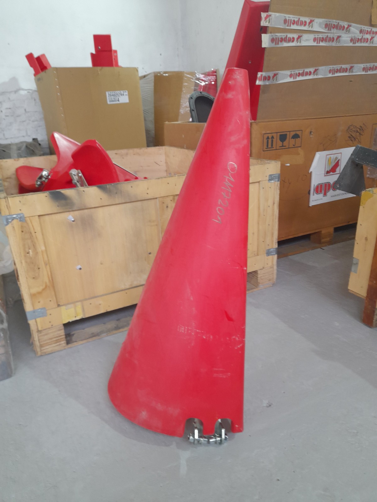 01117201 Дільник в зборі правий кукурудзяної жатки Capello 01.1172.01